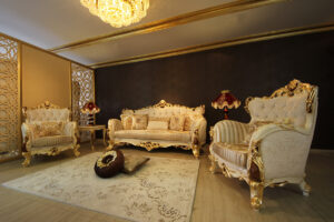 Perla Classic Sofa Set