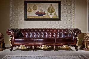 Apolyon Leather Sofa Set
