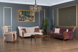 Petunya Vintage Sofa Set