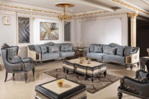 Vloni Classic Sofa Set