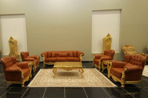Apolyon TABA Leather Sofa Set