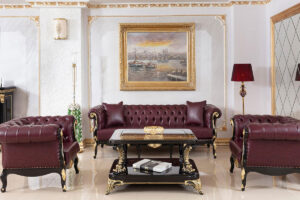 Parolli Leather Sofa Set