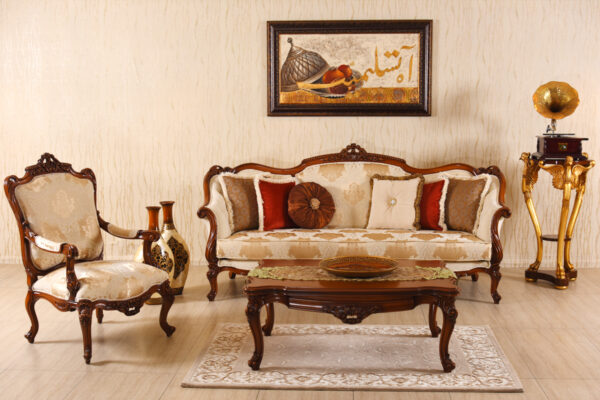 Defne Classic Living Room Set