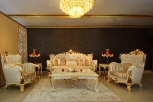 Perla Classic Sofa Set