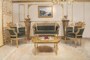 Cevher Classic Sofa Set